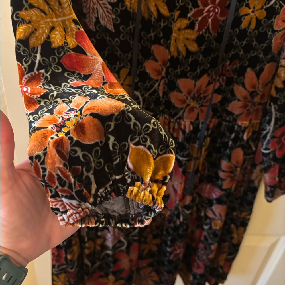 Johnny Was Jasmoon Dress Size Large - Boho, Spring, Timeless, Cottagecore,floral - Picture 6 of 9